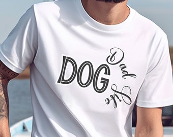 Dog Dad Life Tshirt, retro dog dad tshirt, dog dad life fashion, Dog dad birthday, dog lover tshirt gift, dog dad fall shirt, dog dad vibes