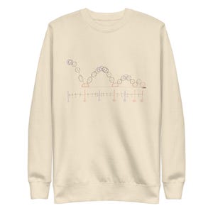 Bouncing Ball Animation Unisex Premium Sweatshirt
