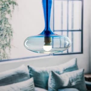 Modern Glass Globe Pendant Light Handmade Hanging Lamp for Kitchen Bedroom Dining Room  Home Decor Elegant & Stylish Lighting