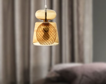 blown glass pendant light, modern Light pendant ,Blown Glass Light Fixtures, Kitchen light Decoration, Hanging lamp for Dining room