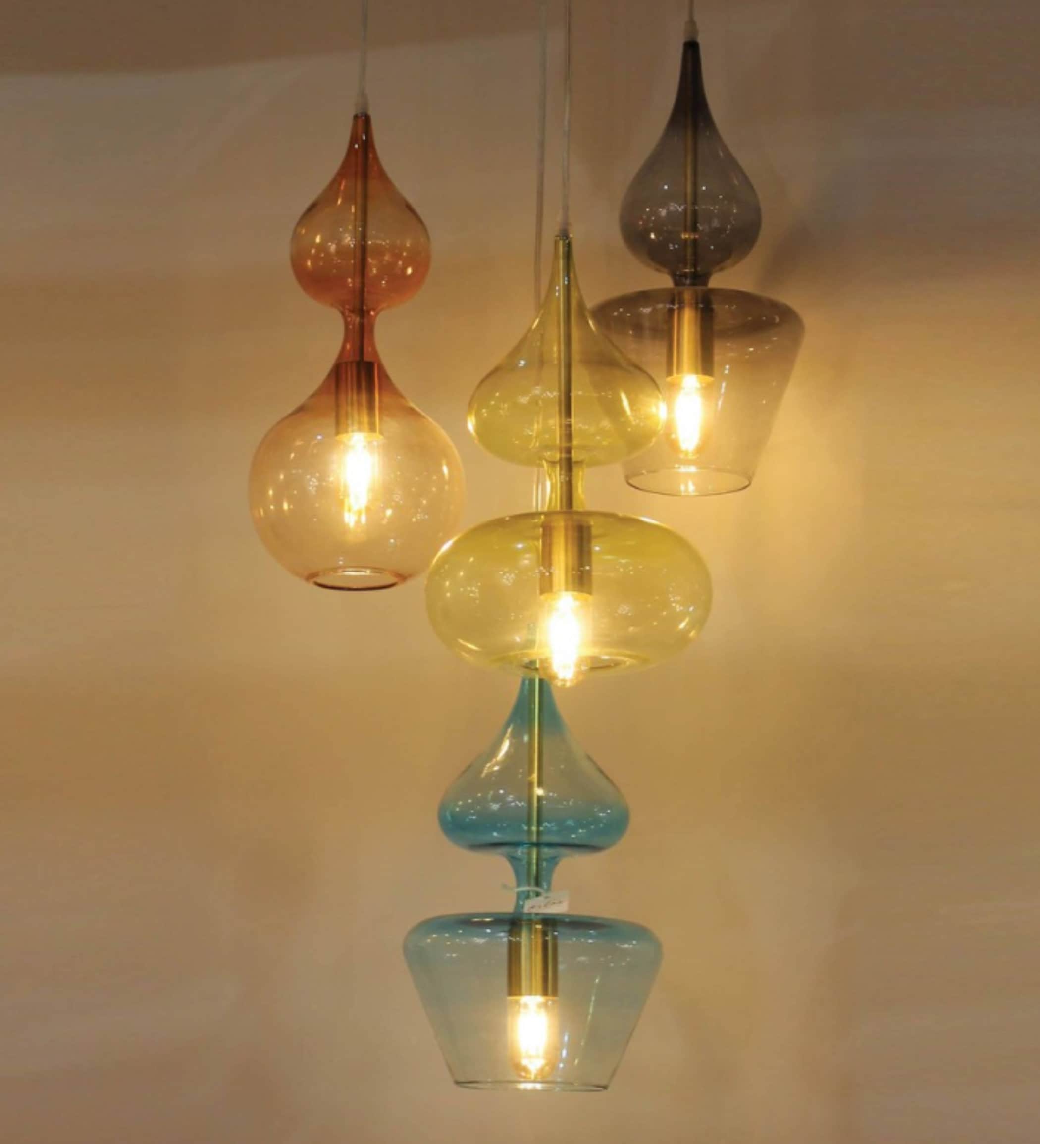 Glass pendants for best sale sale
