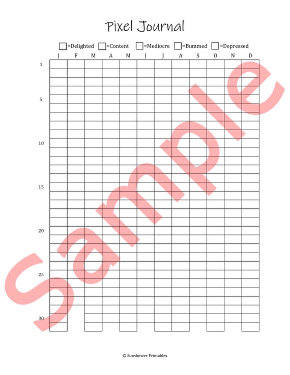 Mood Chart Pdf