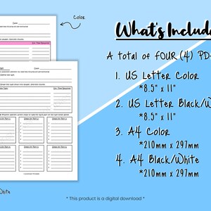 Focus Plan Printable Worksheets - Productivity & Procrastination ...