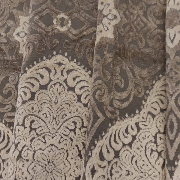 Grey Brocade - Etsy