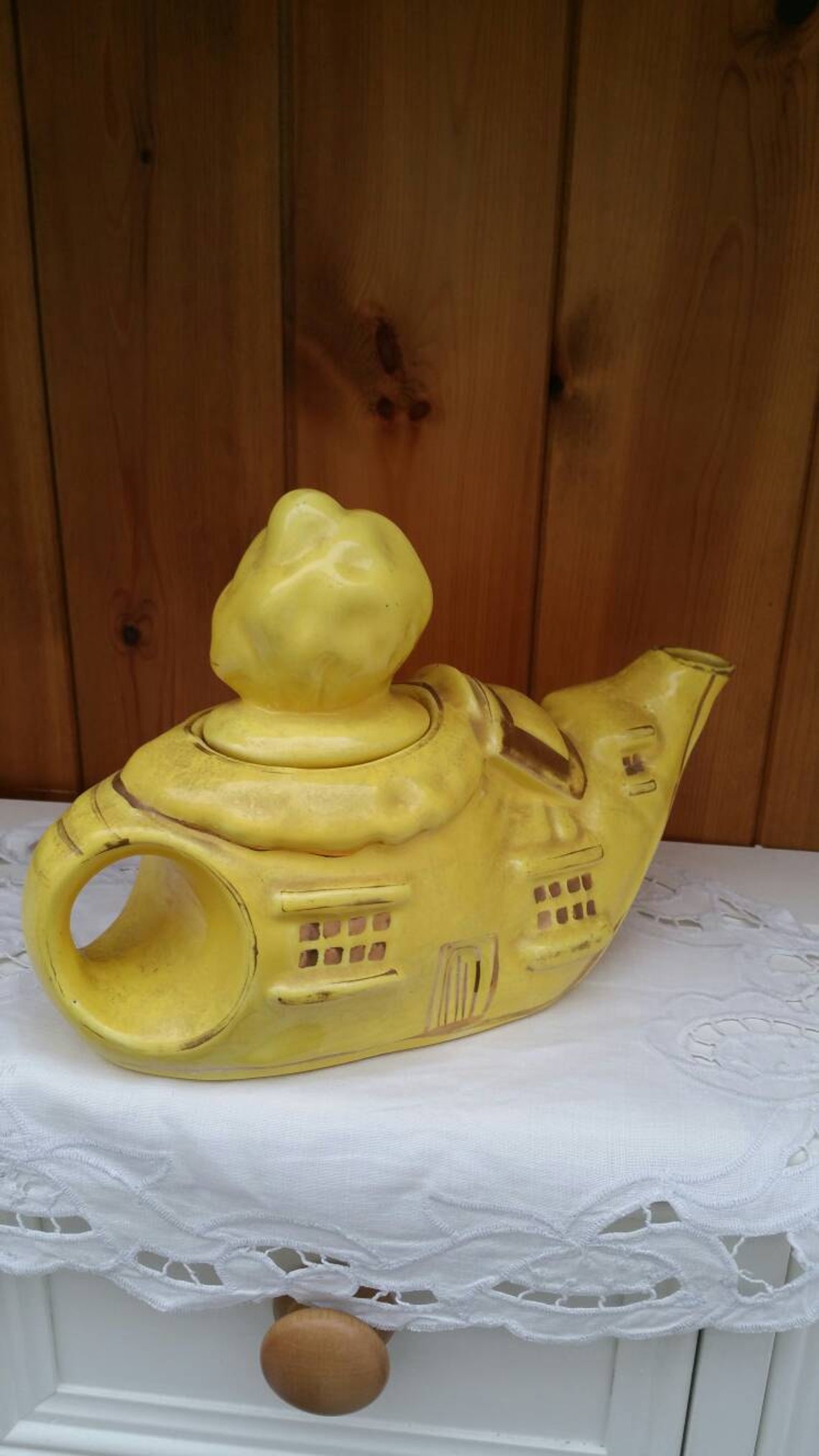 LINGARD Vintage Teapot/old Lady Who Lives in a Shoe Etsy UK