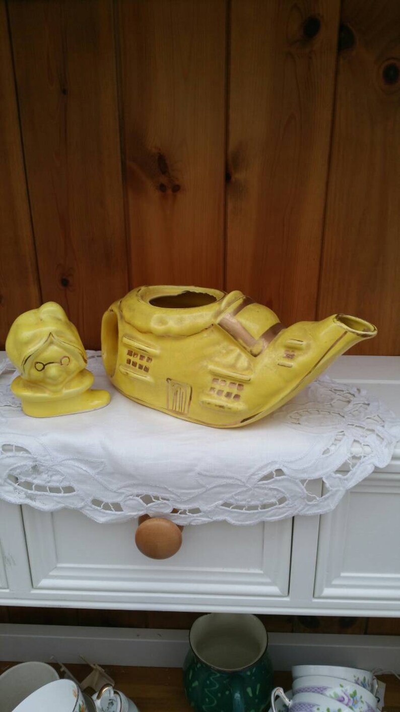 LINGARD Vintage Teapot/old Lady Who Lives in a Shoe Etsy UK
