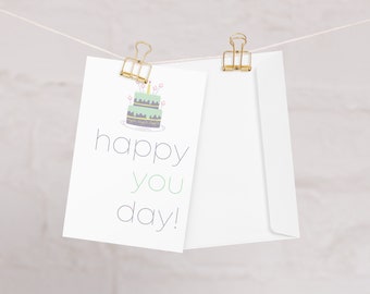 Happy You Day - Birthday Greeting Card