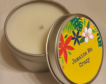 6oz Massage Candle - Vegan All Natural Soy Wax Based Candle with Organic Oils