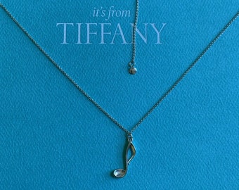 tiffany and co music note necklace