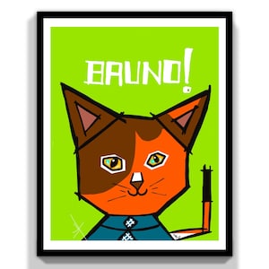 Gatitos, DESCARGA DIGITAL,ilustración de gatitos, gatitos traviesos, retrato de mascotas, decoración del hogar,arte impreso digital,