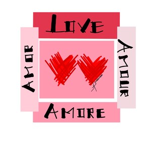 Supremacy of Love, DIGITAL DOWNLOAD, love and friendship, Valentine's Day, love and peace