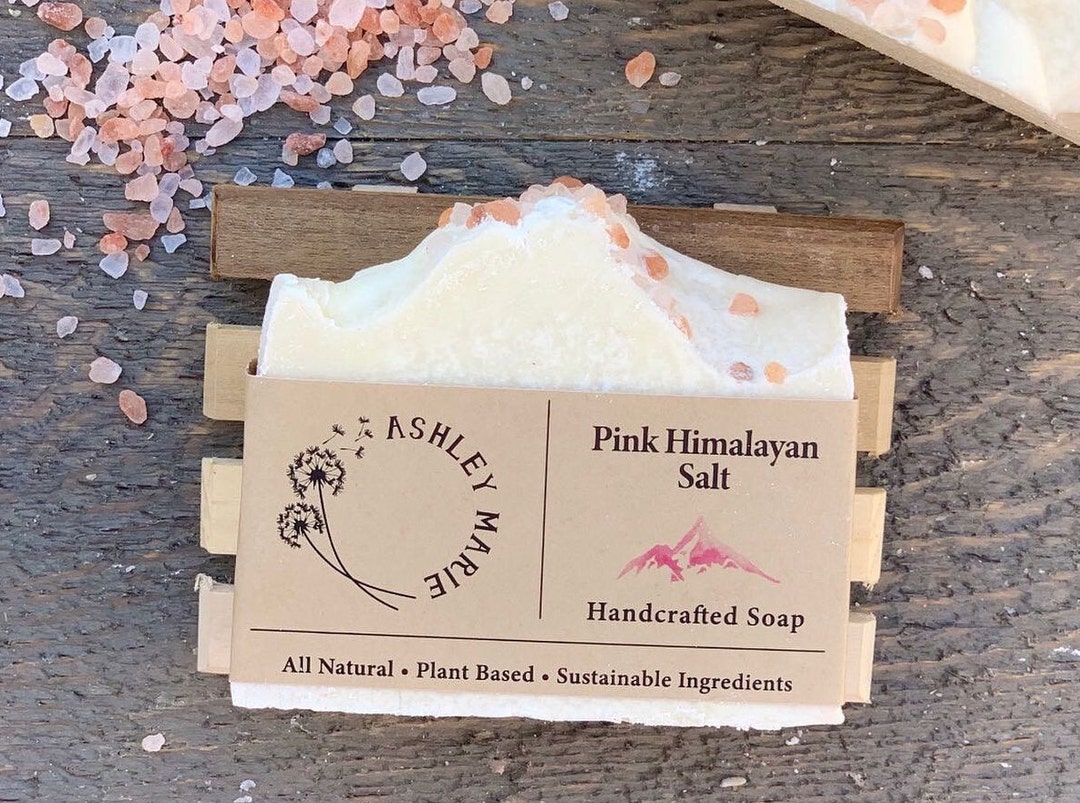 Pink Himalayan Salt Soap - Eucalyptus Soap - Sea Salt Soap ...