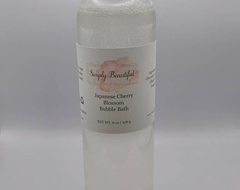 Simply Beautiful Dye free Bubble Bath 8oz Unisex/Womens/Kids