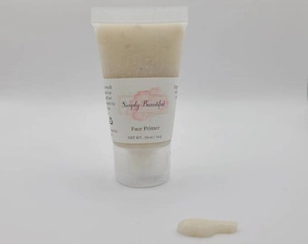 Prebase facial natural Simply Beautiful unisex de 20 ml (0,70 oz) hecha a mano.