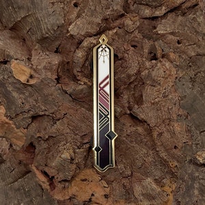 Kafka - harde emaille pin Honkai: Star Rail (creatie ventilator)