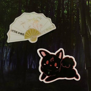 Fan Gold Holo Sticker / Bingpup Sticker - MXTX Scum Villain Self Saving System - SVSSS