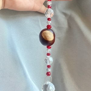 Ohio State Sun Catcher, Buckeyes Sun Catcher, Men or Women Gift, Buckeyes Home Decor, OSU Car Mirror Hanger, Ohio State fan gift