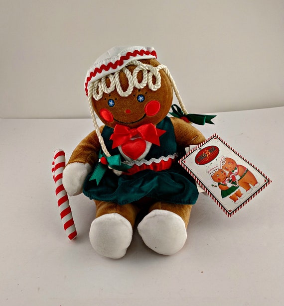 gingerbread plush doll