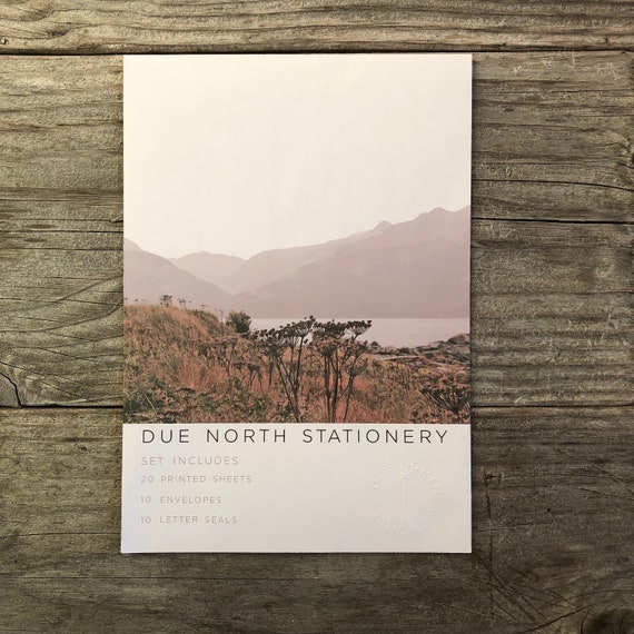 Lettre écrit Ensemble Feuilles De Lettre De Lécriture Lot De 20 Ensemble De Cadeau Papeterie Due Papeterie Du Nord En Alaska Plage Fleurs