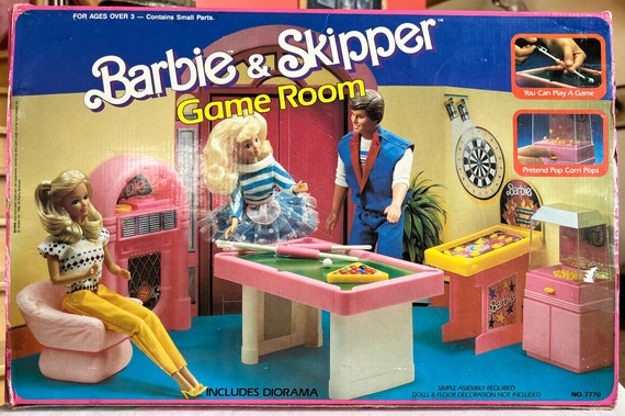 Barbie room games