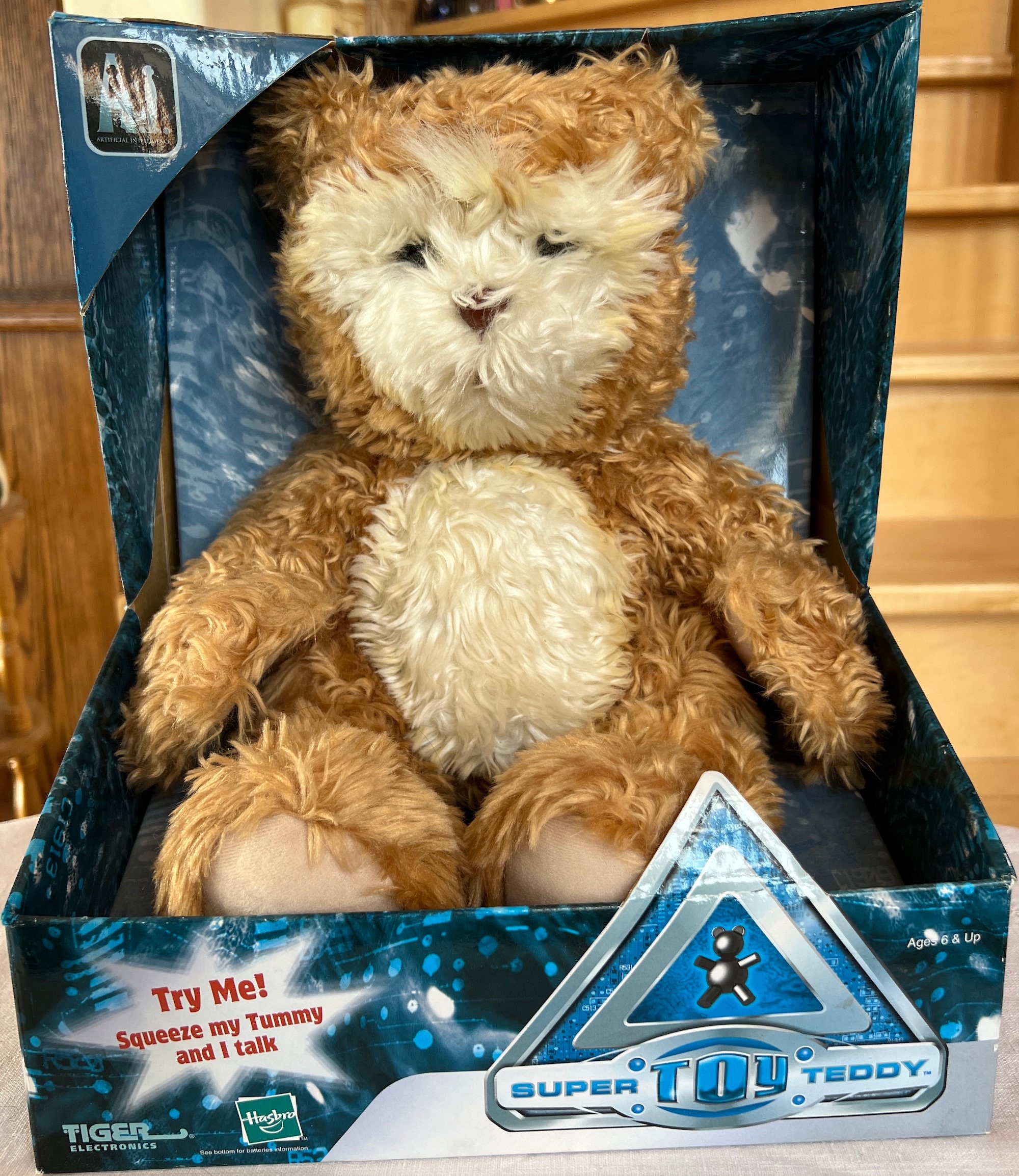 Super Toy Teddy Plush Bear From Movie I.A. Articulated Super Toy Teddy Plush Bear From Movie I.A. Articulated