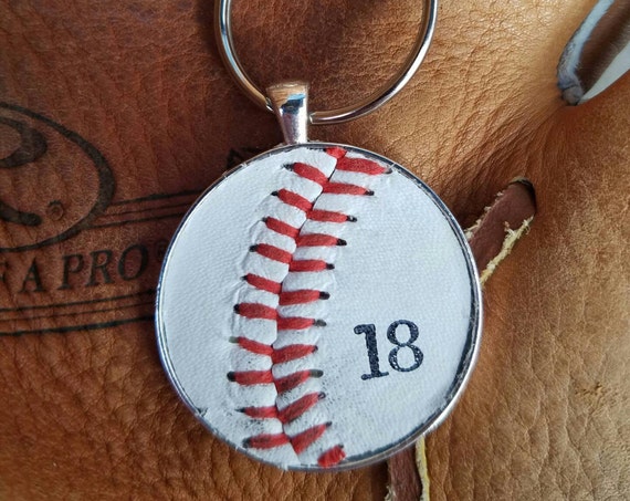 Baseball Key Ring, Baseball Team Gifts, Kids Baseball Gift, Personalized Baseball Key Ring, Baseball Team Gifts, Baseball Team Key Ring