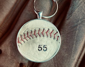 Baseball Key Ring, Baseball Team Gifts, Kids Baseball Gift,  Personalized Baseball Key Ring, Baseball Team Gifts, Baseball Team Key Ring
