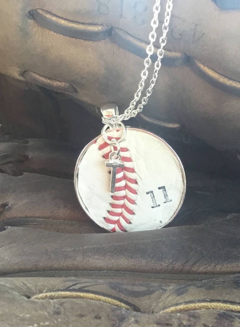 Baseball Jewelry Baseball Necklace Baseball Team Gifts Etsy