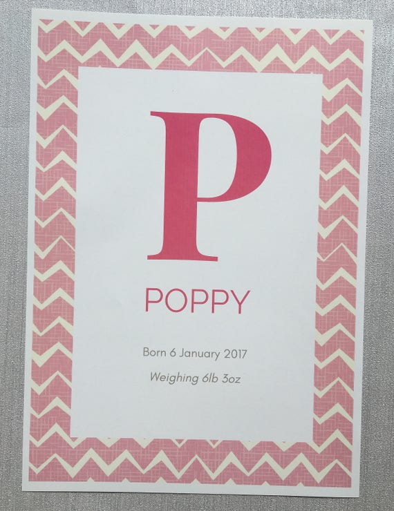 personalised nursery art