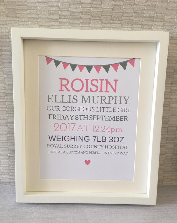 personalised nursery art