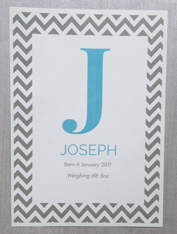personalised nursery art