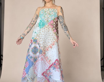 Hankie Dress PDF Sewing Pattern: Beginner Friendly - Size Inclusive