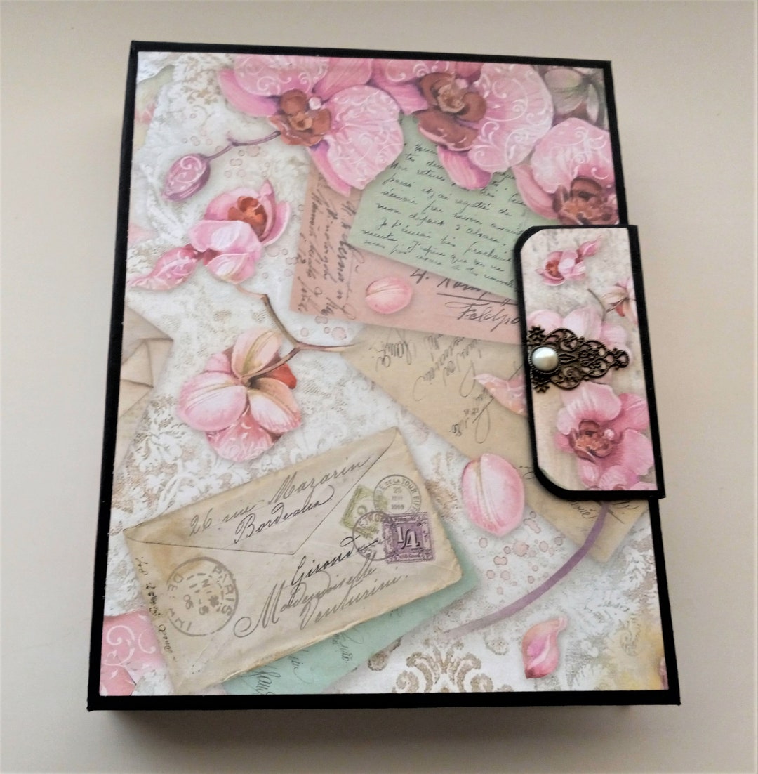 Stationary Folio Card Holder Greeting Cards Note Pads Gift Etsy