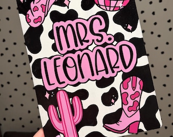 Hand Painted Clipboard | Custom | Teacher Gift | Nurse | Coach | Education | Custom Clipboard