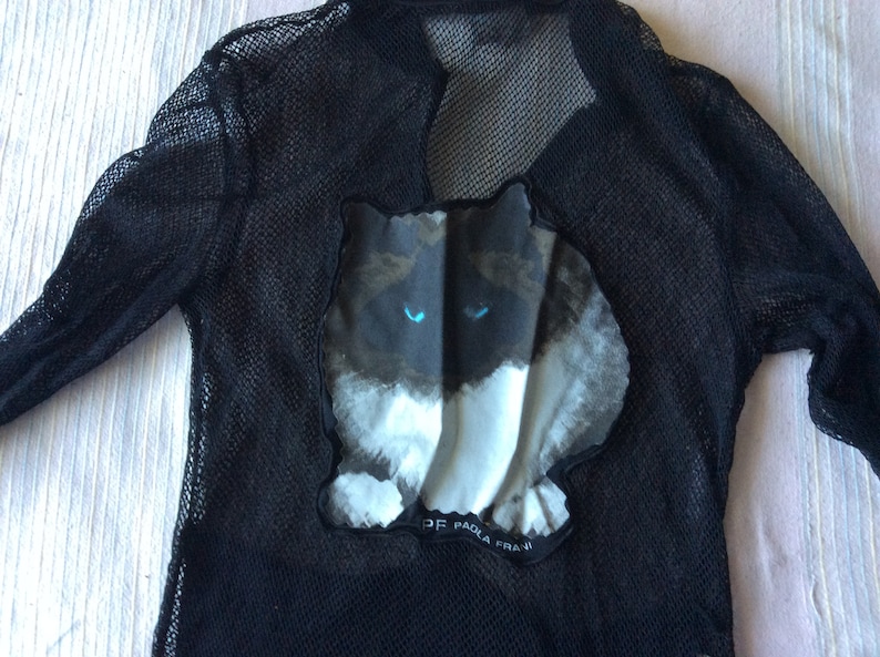 NET shirt with zip Paola Frani
