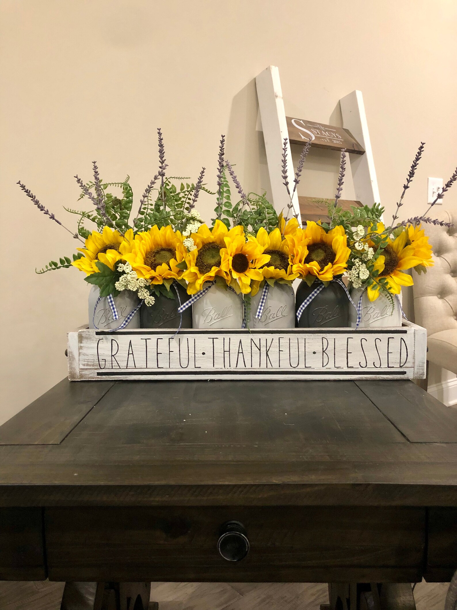 Sunflower decor sunflower centerpiece sunflower spring Etsy