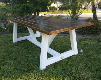 custom picnic tables cool custom farm style picnic table etsy custom picnic tables cool custom farm style picnic table etsy
