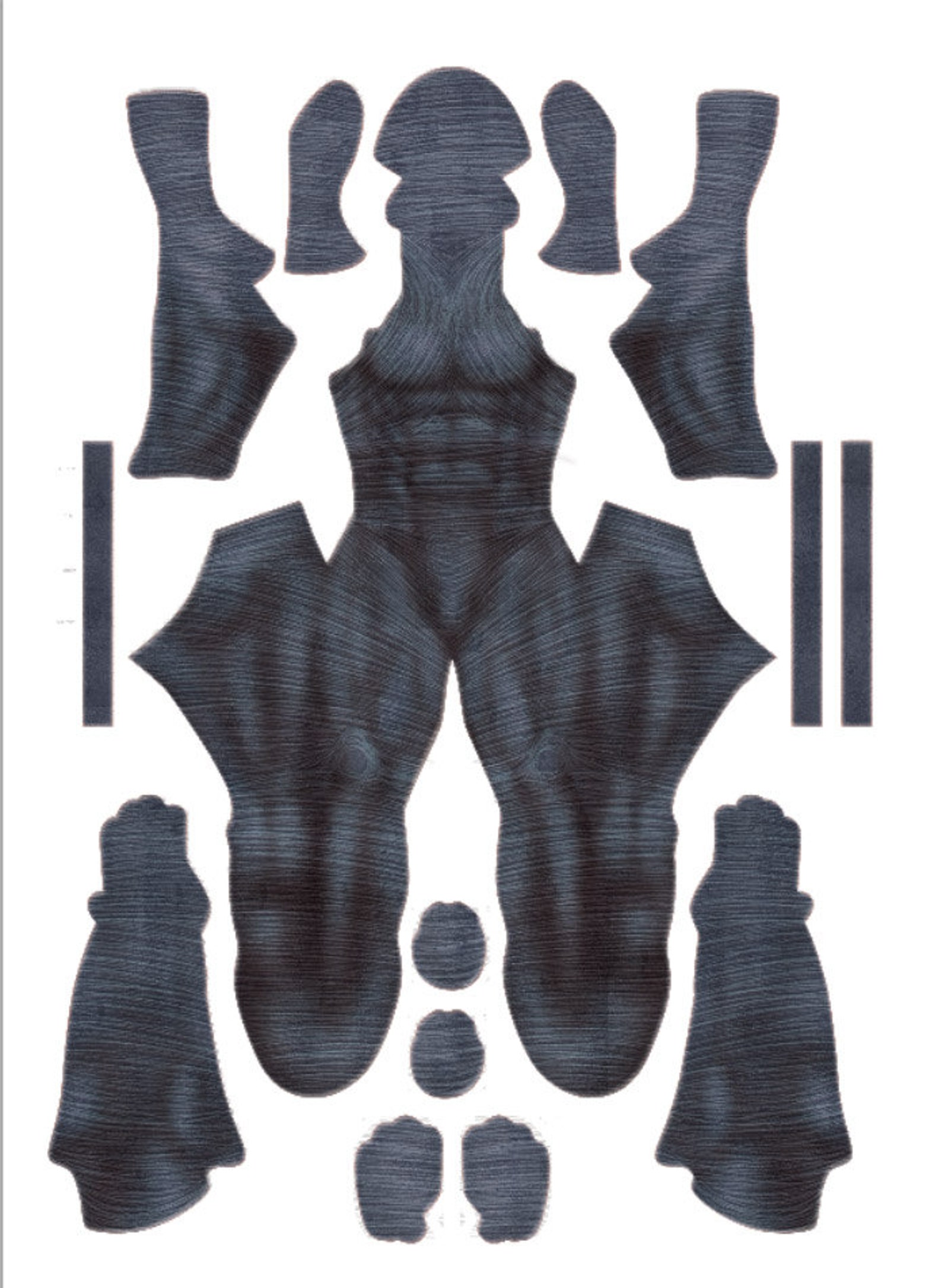 Guyver Zentai Morphsuit Pattern Etsy