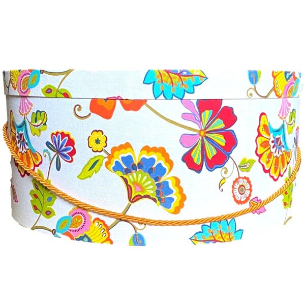 Decorative Hat Box Etsy