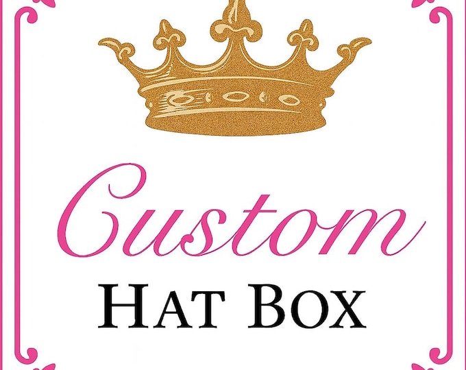 Custom Hat Box