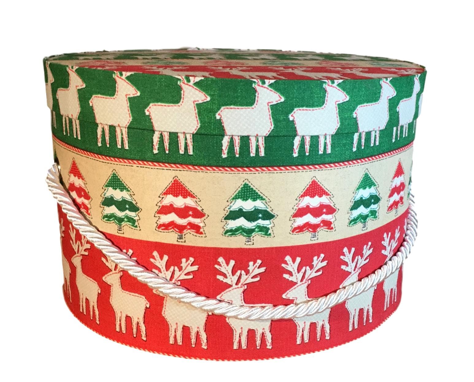 Christmas Hat Box, Keepsake Ornament Box, Night Before Christmas Box