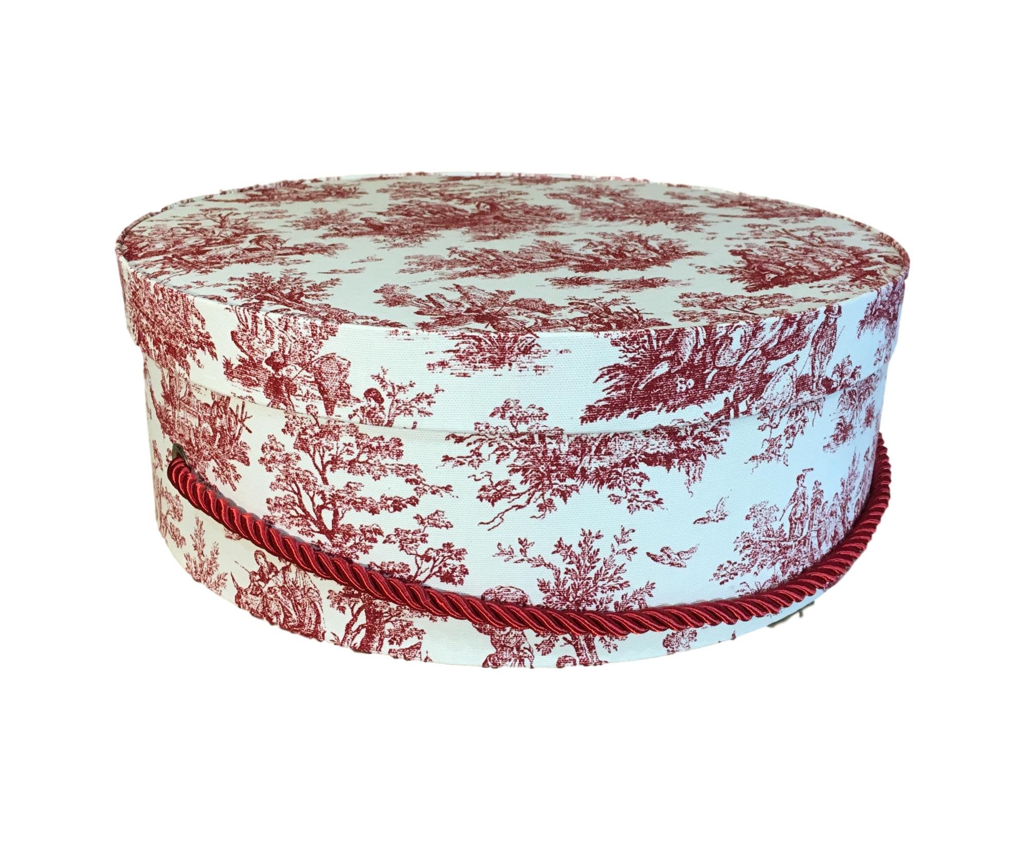 decorative hat boxes with lids