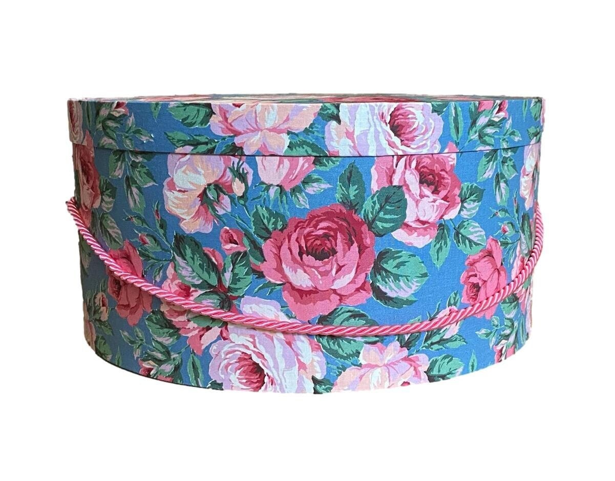 The Illustrator Large Pink Hatbox