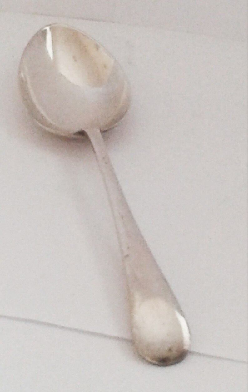Antique Silver Plate Serving Spoon Made by Harrison.fisher Etsy