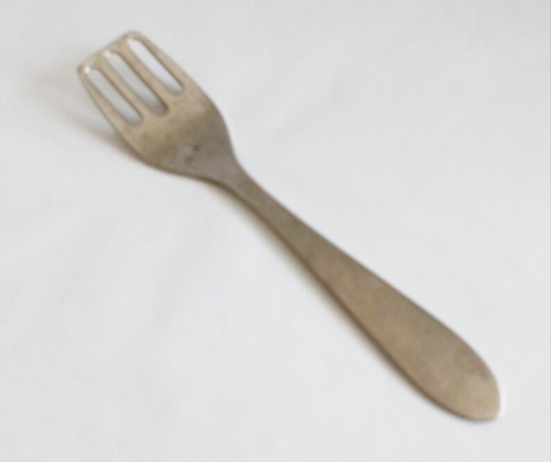 Vintage Danish Stainless Herring Fork Made in Etsy