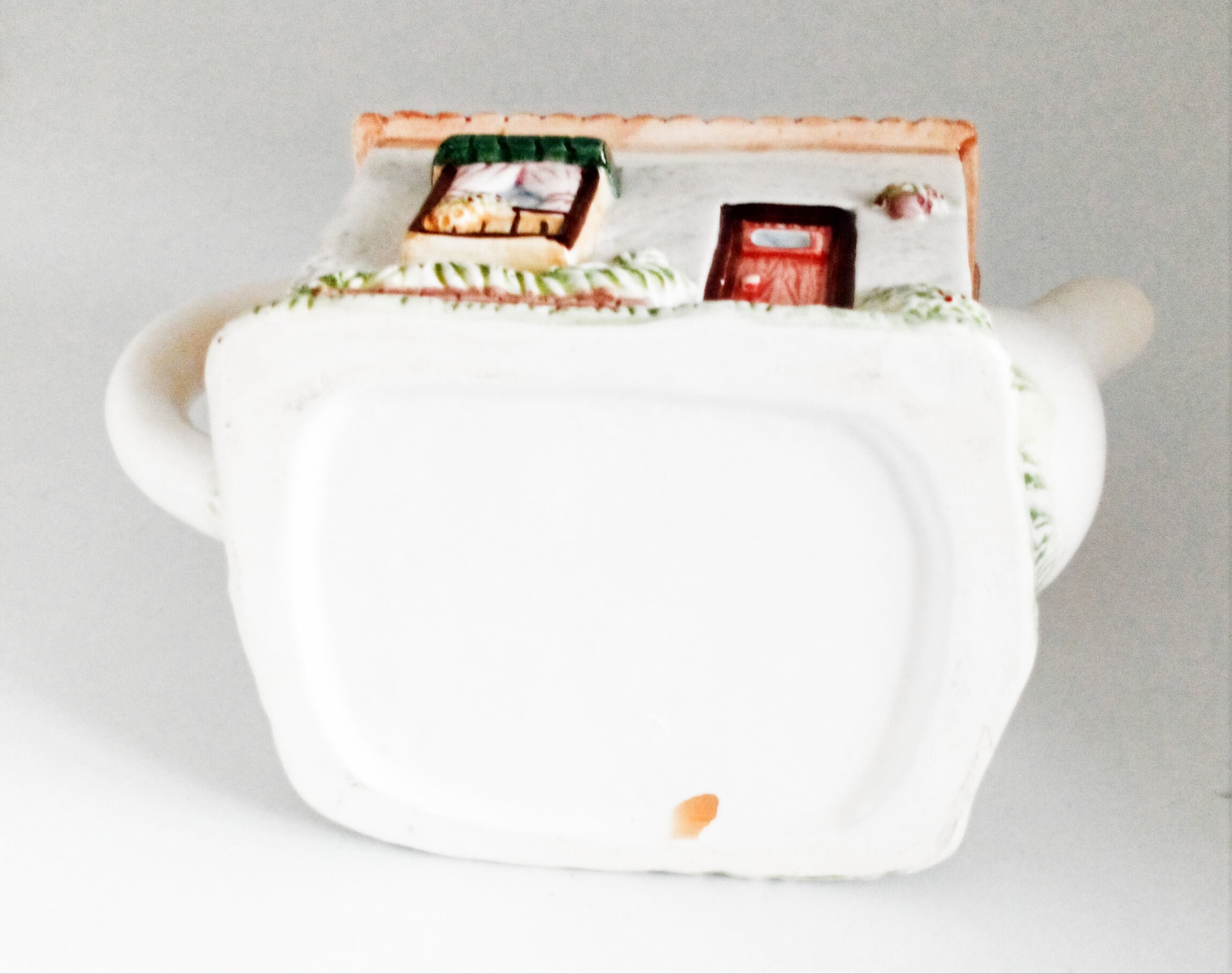 05 pezzi 13 x 9,5 x 1,1 cm COM-FOUR® 5x vassoio da tè in metallo porta teiera a forma di teiera ideale per servire 