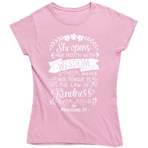 Wisdom & kindness Ladies T Shirt