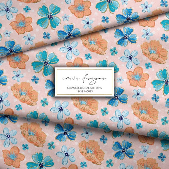 DIGITAL FILE Seamless Pattern Etsy