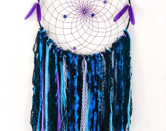 Purple, blue Dreamcatcher