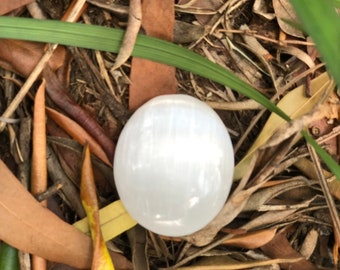 Selenite Palmstone